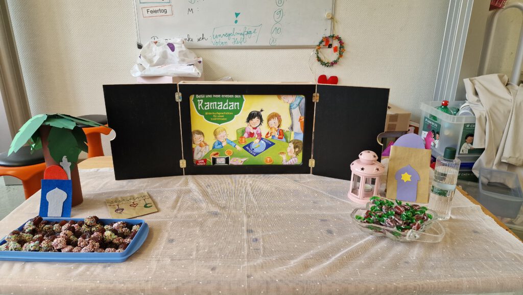 Ramadan Workshop - Kinder bei der Arbeit
